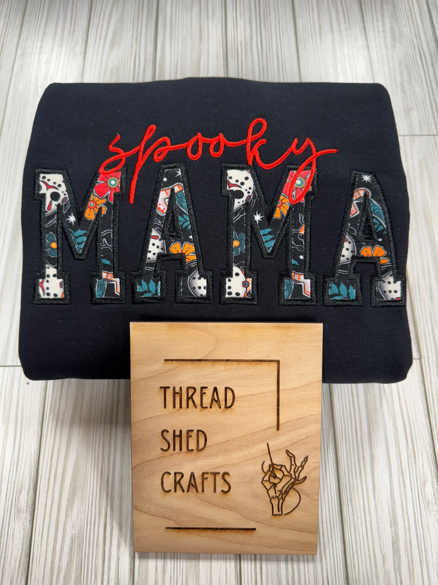 Spooky MAMA Applique