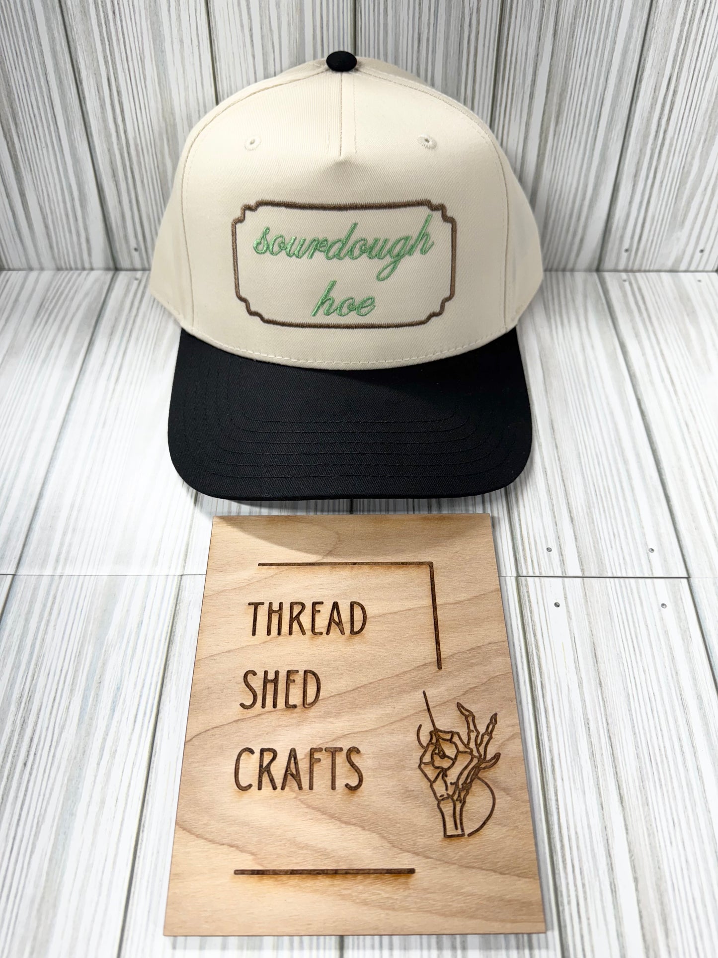 Sourdough Hoe Embroidered Hat