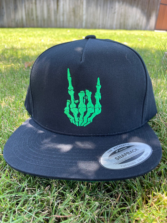 Skelly Rock-On Embroidered Hat