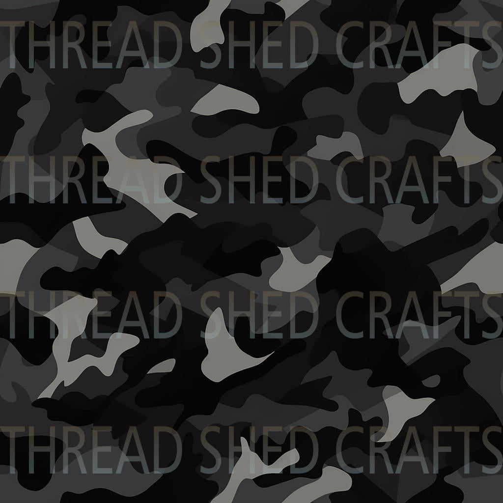 Black & Grey Camo
