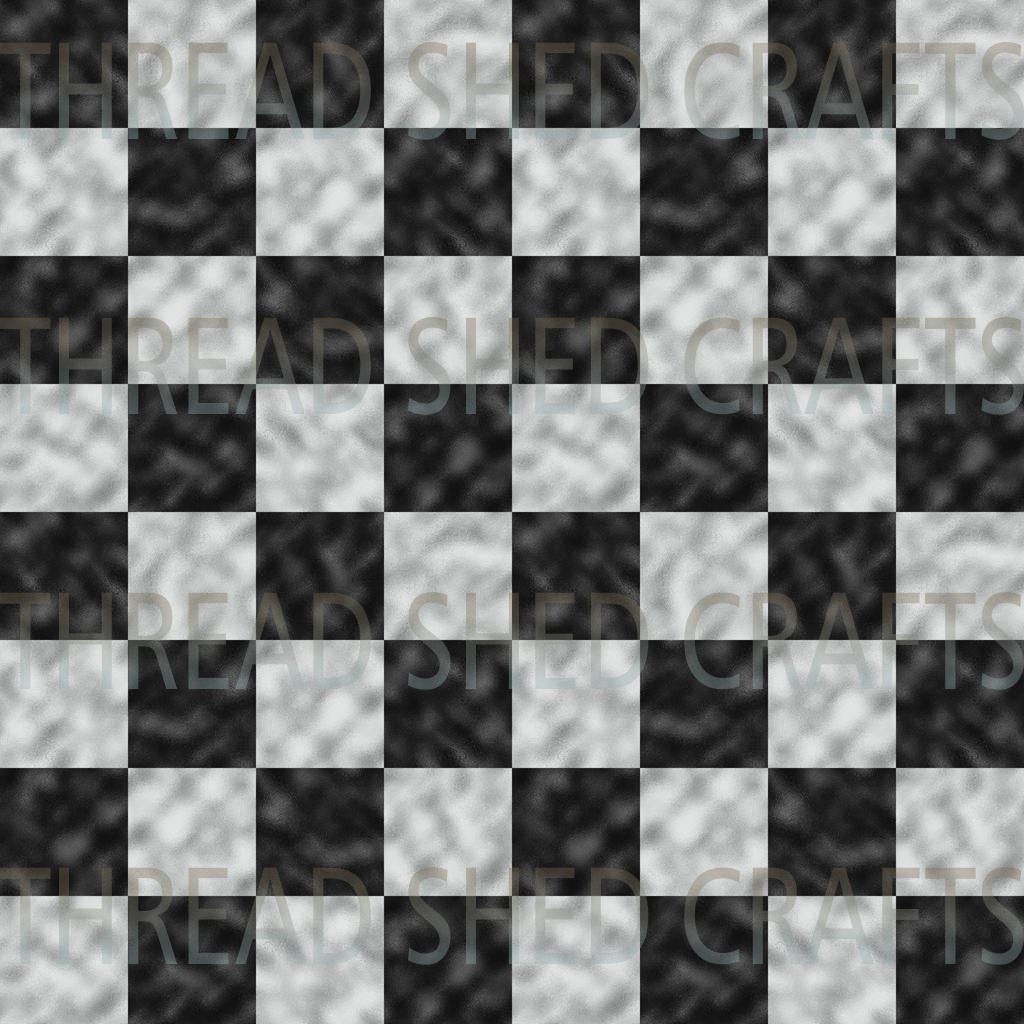 Black & White Checkered (Static)