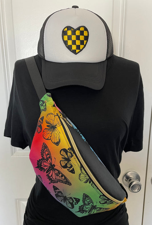Butterfly Fanny Pack Crossbody