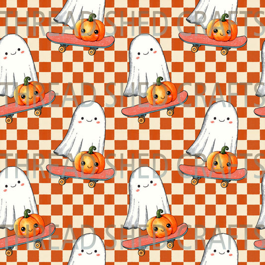 Checkered Skater Ghost
