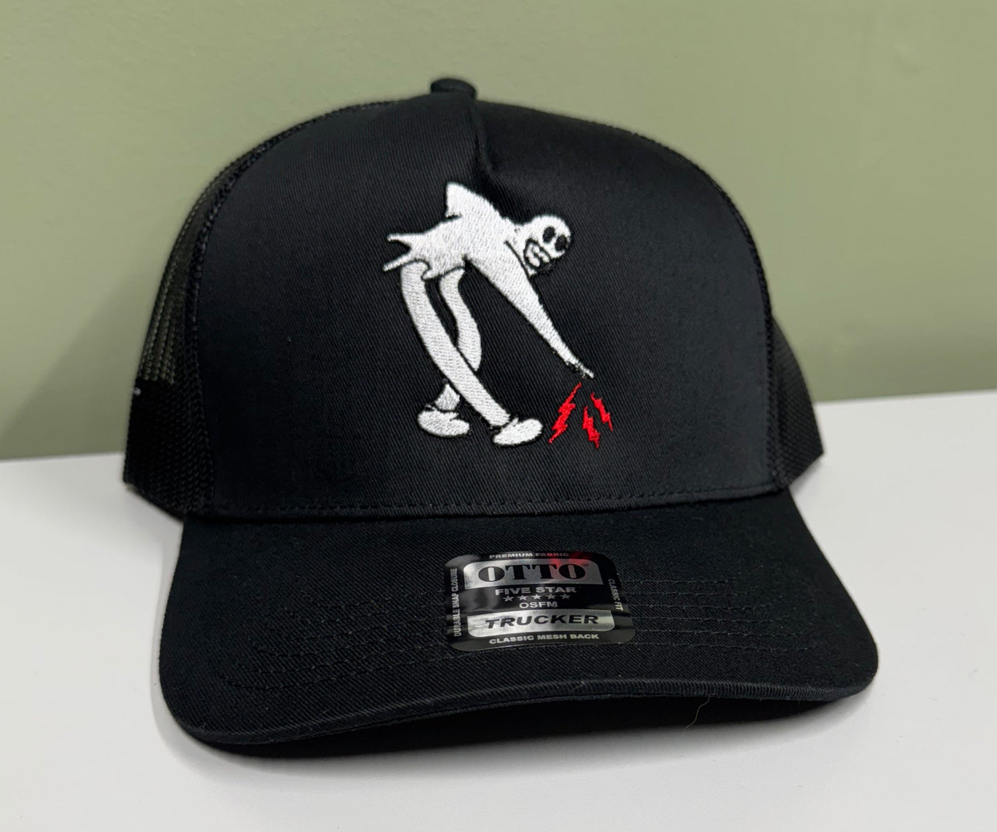 Ghost in the Machine Embroidered Hat