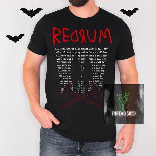 Redrum (DTF Transfer)