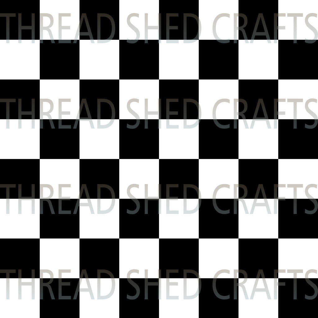 Black & White Checkered