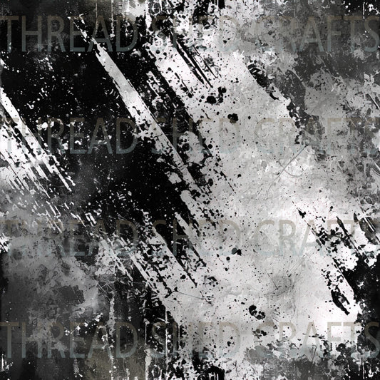Black & White Acid Wash